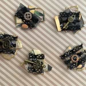 ephemera/  shabby chic clusters